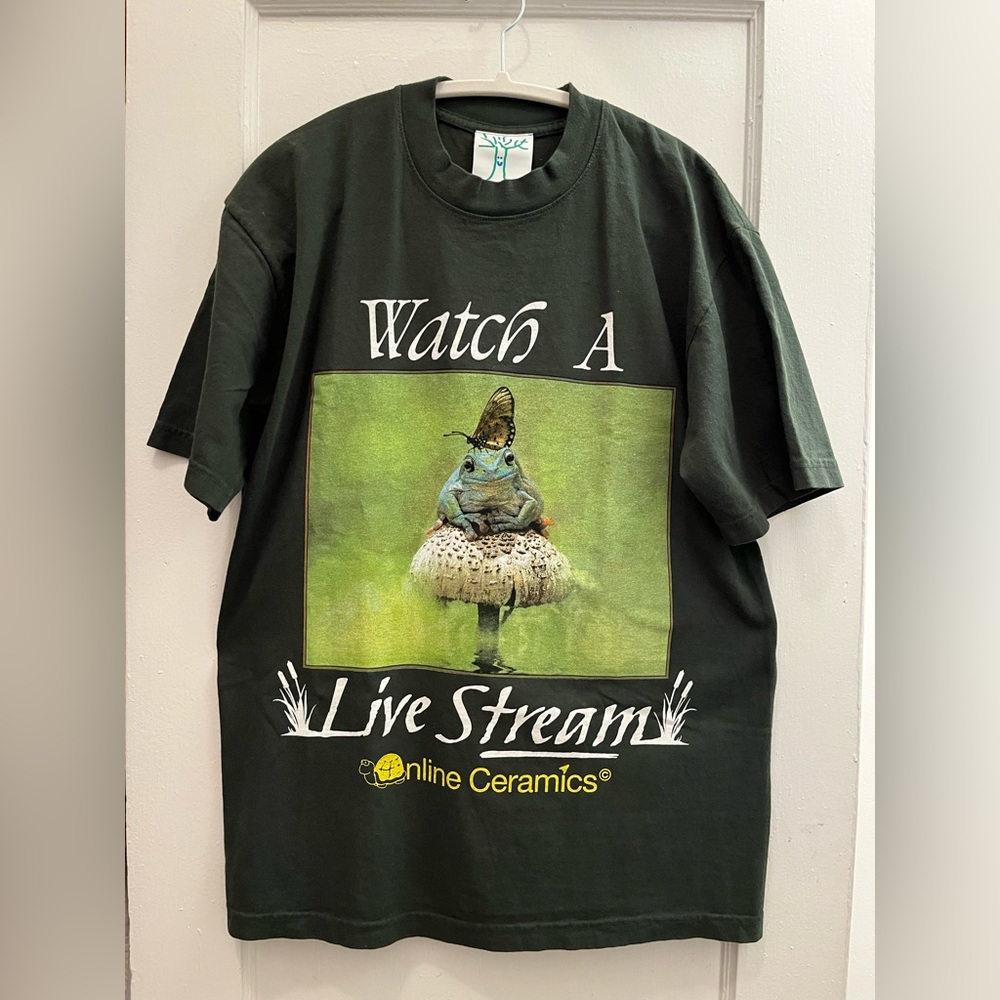 NEW Online Ceramics x Grateful Dead  - Watch A Livestream T-Shirt - Medium